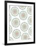 Suzani Medallions-Elizabeth Caldwell-Framed Giclee Print