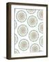 Suzani Medallions-Elizabeth Caldwell-Framed Giclee Print