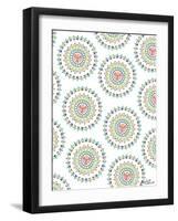 Suzani Medallions-Elizabeth Caldwell-Framed Giclee Print