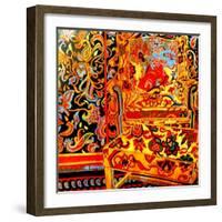 Suzani room-Linda Arthurs-Framed Giclee Print