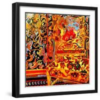 Suzani room-Linda Arthurs-Framed Giclee Print