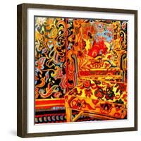 Suzani room-Linda Arthurs-Framed Premium Giclee Print