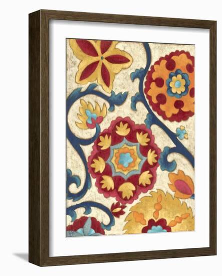 Suzani Splendor I-Chariklia Zarris-Framed Art Print