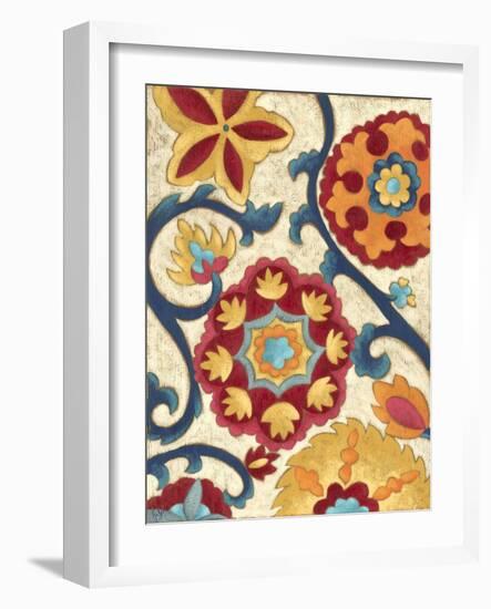 Suzani Splendor I-Chariklia Zarris-Framed Art Print