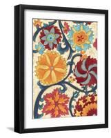 Suzani Splendor II-Chariklia Zarris-Framed Art Print