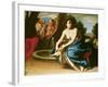 Suzanna and the Elders-Massimo Stanzione-Framed Giclee Print