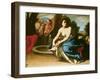 Suzanna and the Elders-Massimo Stanzione-Framed Giclee Print