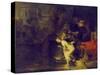 Suzanna and the Two Elders, 1647-Rembrandt van Rijn-Stretched Canvas