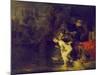 Suzanna and the Two Elders, 1647-Rembrandt van Rijn-Mounted Giclee Print