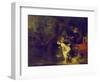 Suzanna and the Two Elders, 1647-Rembrandt van Rijn-Framed Giclee Print