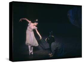 Suzanne Farrell in New York City Ballet Production of A Midsummer Night's Dream-Gjon Mili-Stretched Canvas