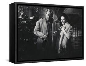Suzanne Flon and Jean Gabin: Un Singe En Hiver, 1962-Marcel Dole-Framed Stretched Canvas