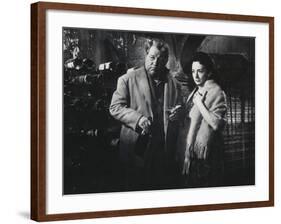 Suzanne Flon and Jean Gabin: Un Singe En Hiver, 1962-Marcel Dole-Framed Photographic Print