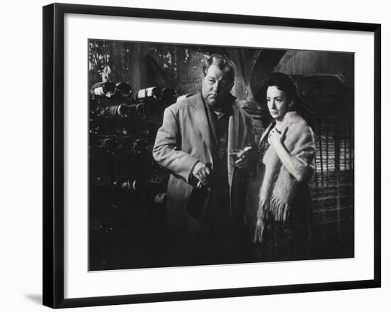 Suzanne Flon and Jean Gabin: Un Singe En Hiver, 1962-Marcel Dole-Framed Photographic Print