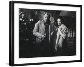 Suzanne Flon and Jean Gabin: Un Singe En Hiver, 1962-Marcel Dole-Framed Photographic Print