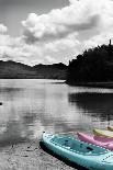Canoe and Two Kayaks Sepia-Suzanne Foschino-Photographic Print