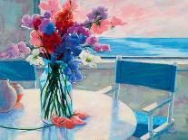 Sweet Peas by the Sea-Suzanne Hoefler-Giclee Print