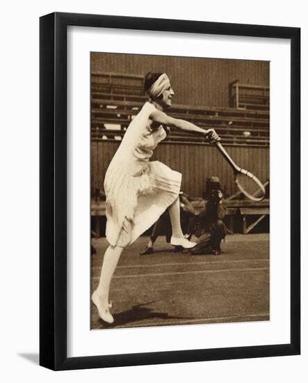 Suzanne Lenglen, 1919-null-Framed Giclee Print