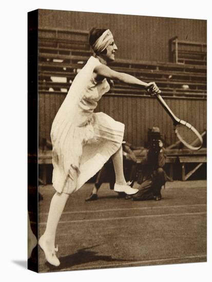 Suzanne Lenglen, 1919-null-Stretched Canvas