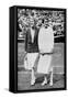 Suzanne Lenglen and Elizabeth Ryan before their Last Singles Match at Wimbledon, 1925-null-Framed Stretched Canvas