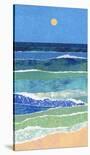Moonrise, Grass Island-Suzanne Siegel-Stretched Canvas