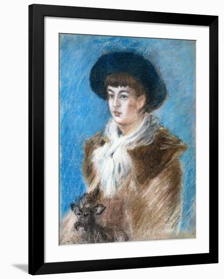 Suzanne-Claude Monet-Framed Giclee Print