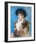 Suzanne-Claude Monet-Framed Giclee Print