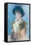 Suzanne-Claude Monet-Framed Stretched Canvas