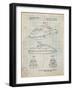 Suzuki Wave Runner Patent-Cole Borders-Framed Art Print