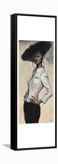 Suzy Chanel, 1997-Robert Burkall Marsh-Framed Stretched Canvas