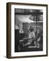 Suzy Creech, Typical Girl Known as a "Pigtailer" at Home Playing the Piano-Frank Scherschel-Framed Photographic Print