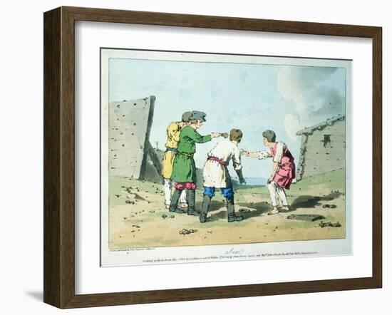 Svai Game, 1803-John Augustus Atkinson-Framed Giclee Print