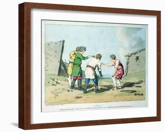 Svai Game, 1803-John Augustus Atkinson-Framed Giclee Print