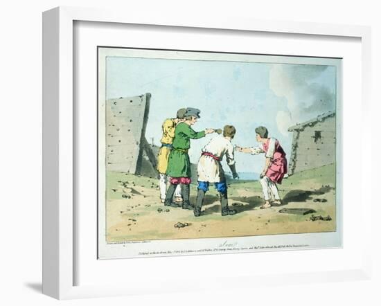Svai Game, 1803-John Augustus Atkinson-Framed Giclee Print