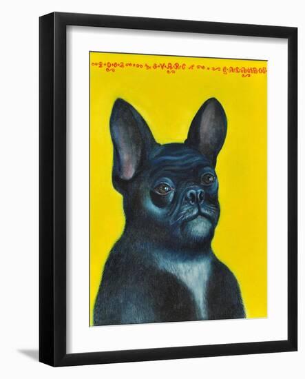 Svarc the Dog II, 2002-Tamas Galambos-Framed Giclee Print