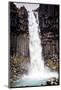 Svartifoss waterfall in Vatnajokull National Park, Iceland, Polar Regions-Alex Robinson-Mounted Photographic Print