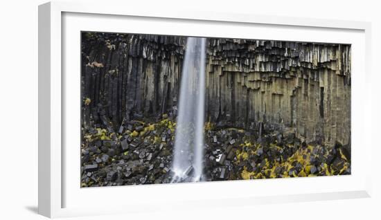 Svartifoss (Waterfall), Skaftafell, East Iceland, Iceland-Rainer Mirau-Framed Photographic Print