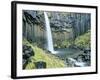 Svartifoss Waterfall, Skaftafell National Park, Iceland, Polar Regions-Simon Harris-Framed Photographic Print