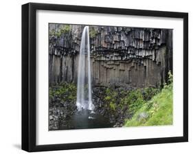 Svartifoss Waterfall, Skaftafell National Park, Iceland, Polar Regions-Ben Pipe-Framed Photographic Print