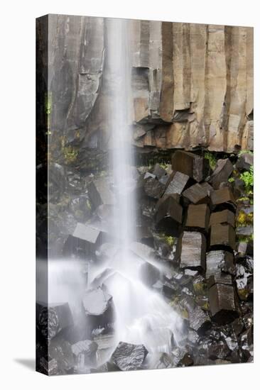 Svartifoss Waterfall, Skaftafell National Park, Iceland-Paul Souders-Stretched Canvas