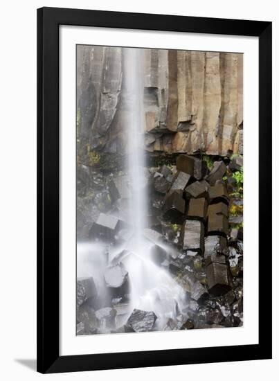 Svartifoss Waterfall, Skaftafell National Park, Iceland-Paul Souders-Framed Photographic Print