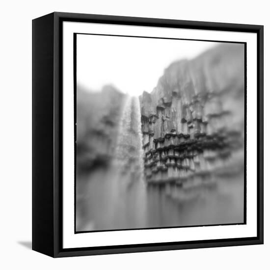 Svatifoss Waterfall, Skaftafell National Park, Iceland-Paul Souders-Framed Stretched Canvas