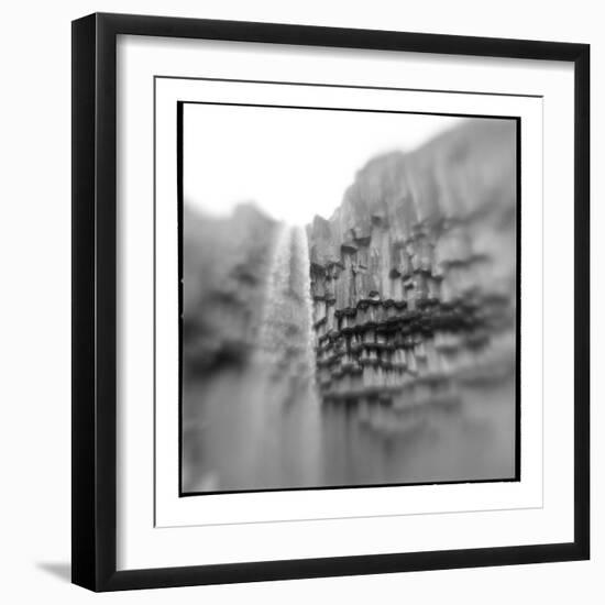 Svatifoss Waterfall, Skaftafell National Park, Iceland-Paul Souders-Framed Photographic Print