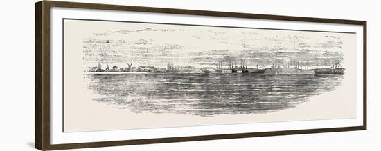 Sveaborg in the Gulf of Finland 1854-null-Framed Premium Giclee Print