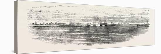 Sveaborg in the Gulf of Finland 1854-null-Stretched Canvas