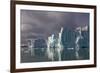 Sveabreen Glacier in Nordfjorden-Paul Souders-Framed Photographic Print