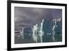 Sveabreen Glacier in Nordfjorden-Paul Souders-Framed Photographic Print