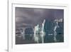 Sveabreen Glacier in Nordfjorden-Paul Souders-Framed Photographic Print