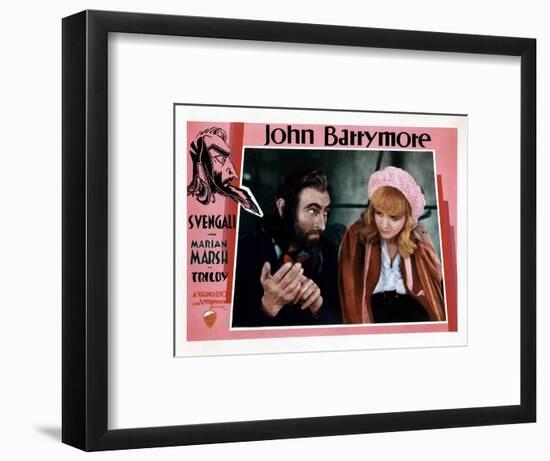 Svengali, John Barrymore, Marian Marsh, 1931-null-Framed Art Print