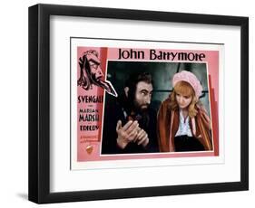 Svengali, John Barrymore, Marian Marsh, 1931-null-Framed Art Print